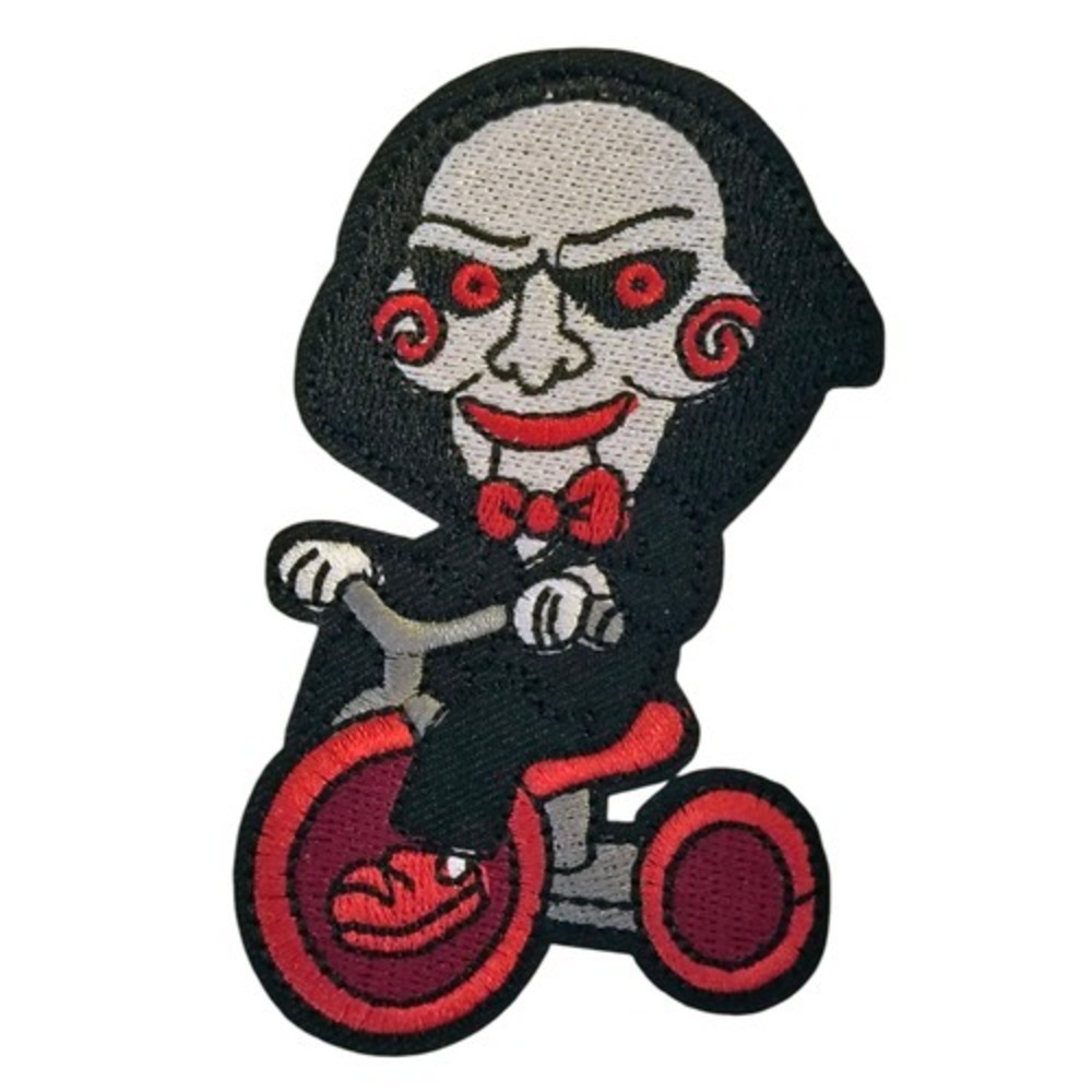 Lionsgate Saw - Billy The Puppet On Tricycle Embroidered Iron On 4" Patch